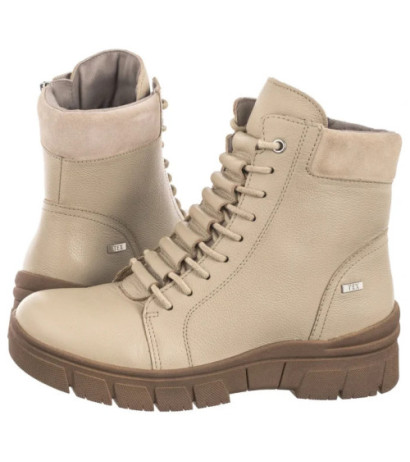 Caprice Beżowe 9-23241-43 402 Beige Nappa (CP426-a) batai