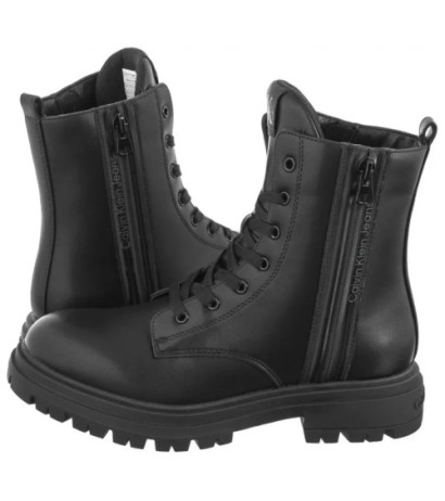 Calvin Klein Lace-Up Bootie Black V3A5-81018-1355999 (CK600-a) kurpes