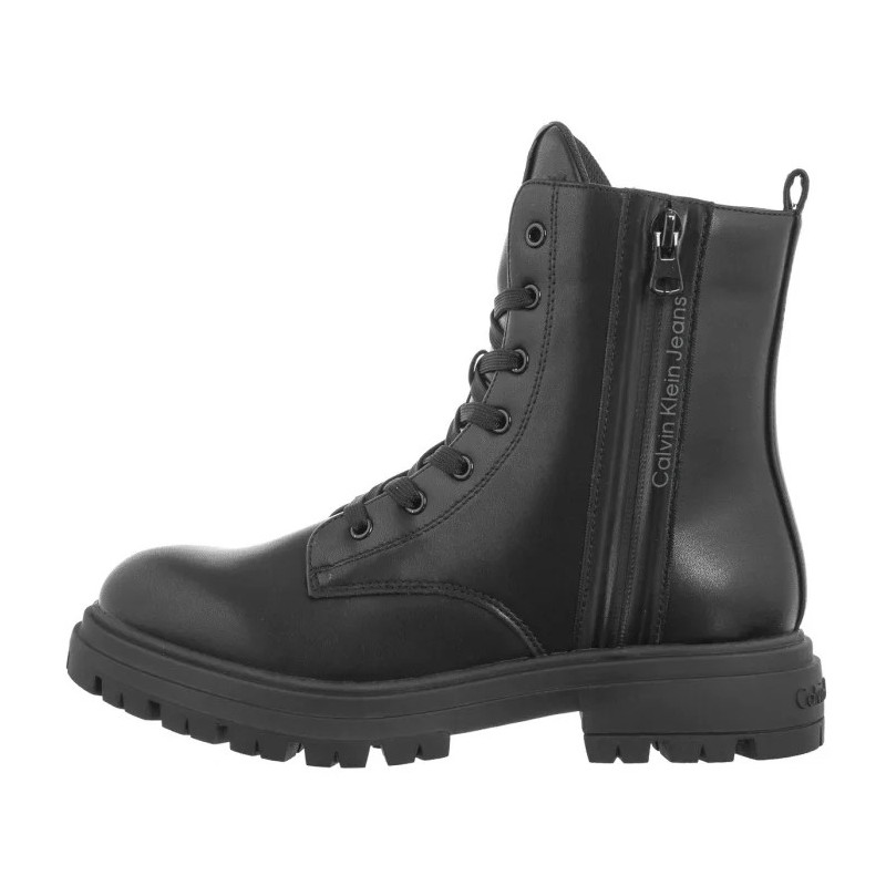 Calvin Klein Lace-Up Bootie Black V3A5-81018-1355999 (CK600-a) kurpes