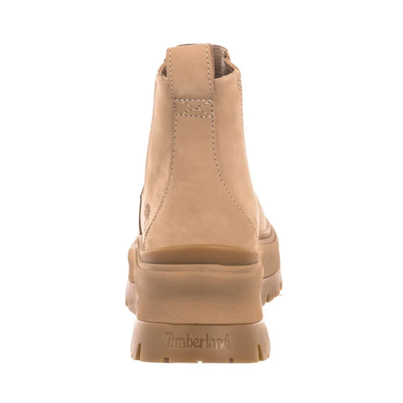 Timberland Roxie Lane Mid Chelsea Boot Light Beige Nubuck 0A28XM EN7 (TI135-a) kurpes