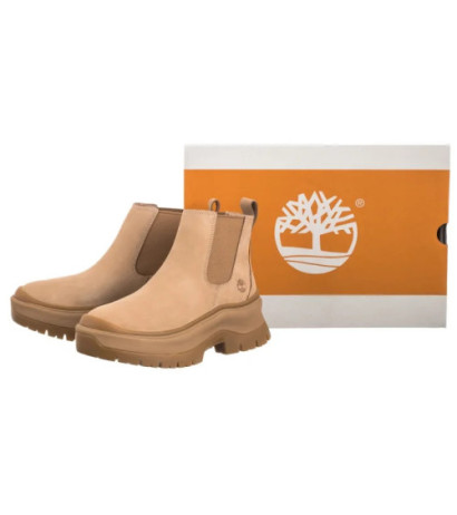 Timberland Roxie Lane Mid Chelsea Boot Light Beige Nubuck 0A28XM EN7 (TI135-a) batai
