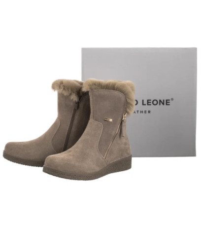 Sergio Leone Beżowe BT 338-S (SL556-a) batai