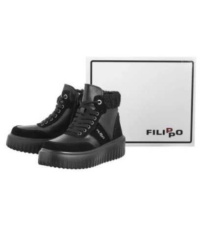 Filippo Czarne DBT6429/24 BK (FO124-a) kurpes