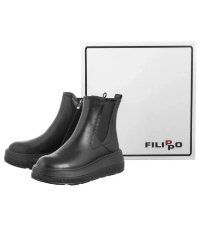 Filippo Czarne DBT6375/24 BK (FO126-a) kurpes