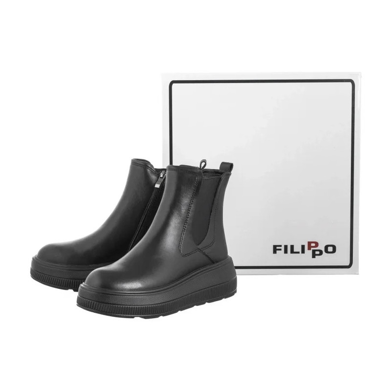 Filippo Czarne DBT6375/24 BK (FO126-a) kurpes