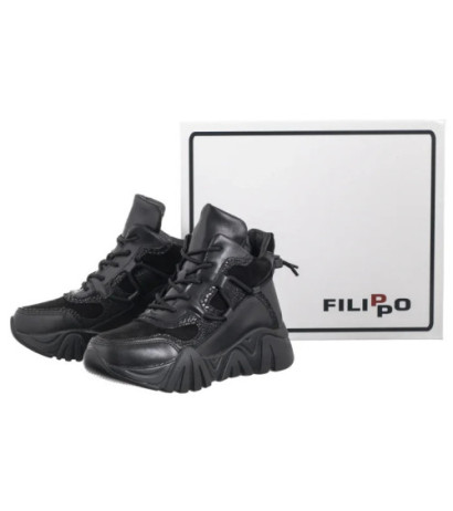 Filippo Czarne DBT6367/24 BK (FO127-a) shoes