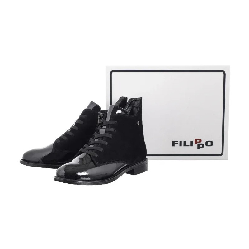 Filippo Czarne DBT6335/24 BK (FO129-a) kurpes