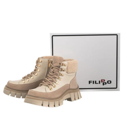 Filippo Beżowe DBT6471/24 BE (FO130-a) shoes