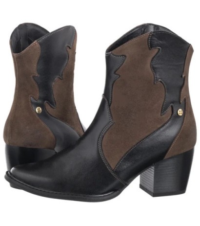 Maciejka Czarne/Brązowe 06694-02/00-8 (MA1293-a) kingad