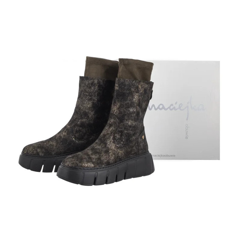 Maciejka Khaki 06766-09/00-8 (MA1295-a) kurpes