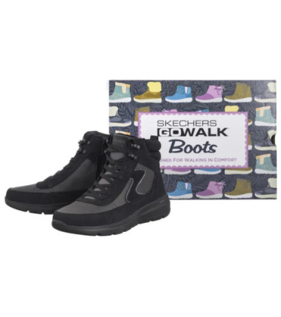 Skechers Glacial Ultra Wanderlust Black/Gray 144198/BKGY (SK186-a) kingad