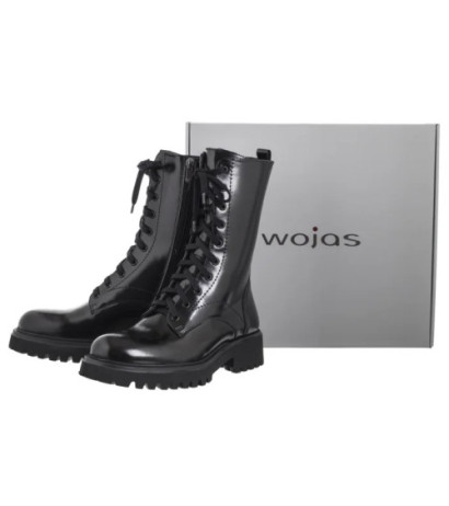 Wojas Czarne Lakierowane 64128-31 (WO246-a) boots