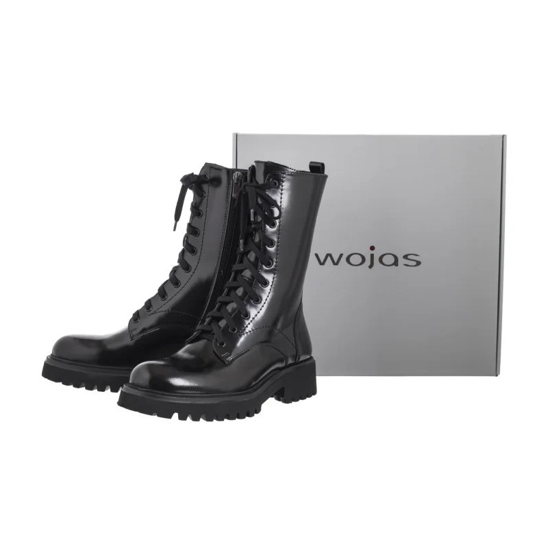 Wojas Czarne Lakierowane 64128-31 (WO246-a) boots