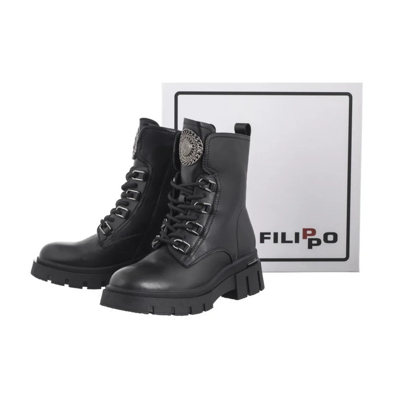 Filippo Czarne DBT6521/24 BK (FO132-a) batai