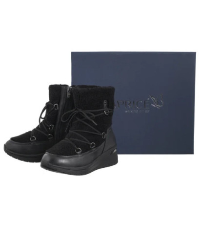Caprice Czarne 9-26222-43 019 Black Comb (CP428-a) boots