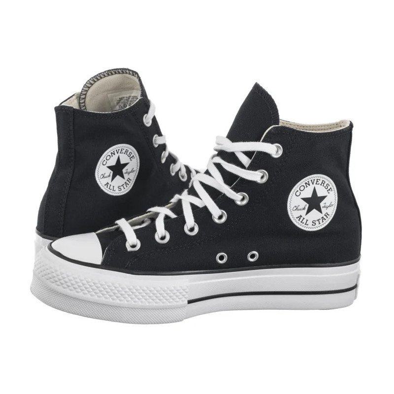 Converse CTAS Lift Wide Hi Black/White/White A09194C (CO725-a) apavi