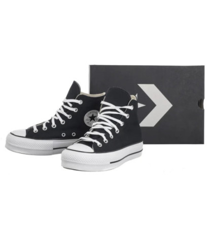 Converse CTAS Lift Wide Hi Black/White/White A09194C (CO725-a) apavi