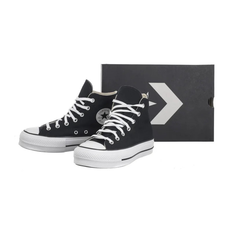Converse CTAS Lift Wide Hi Black/White/White A09194C (CO725-a) bateliai