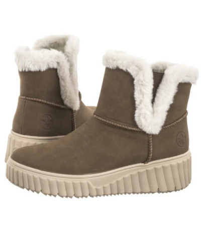 Rieker Brązowe N2560-24 Brown (RI219-a) kingad