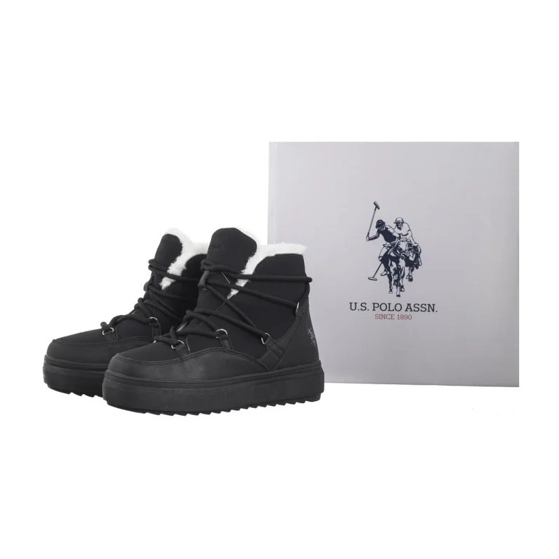 U.S. Polo Assn. Icy004 BLK ICY004W/DHY1 (US198-a) shoes