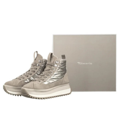 Tamaris Beżowe 1-26257-43 179 Champagne (TM515-a) kurpes