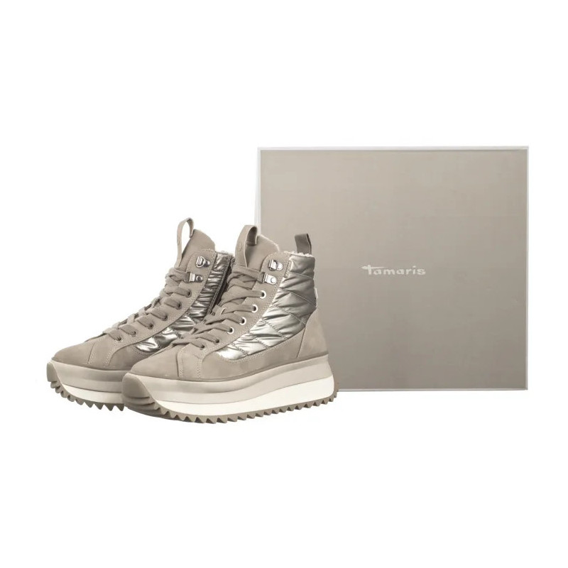 Tamaris Beżowe 1-26257-43 179 Champagne (TM515-a) kurpes