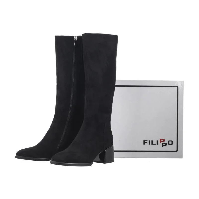 Filippo Czarne DKZ6603/25 BK (FO136-a) bateliai