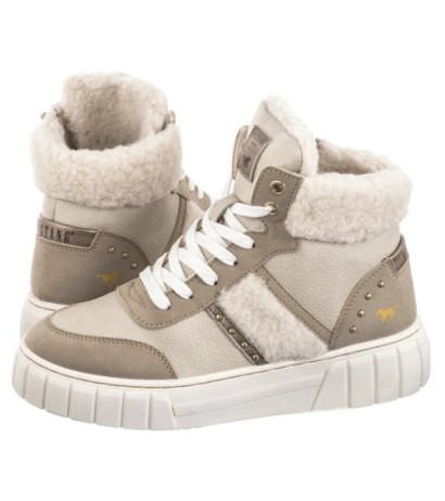 Mustang Beżowe 1446-607-4 (MU561-a) kurpes