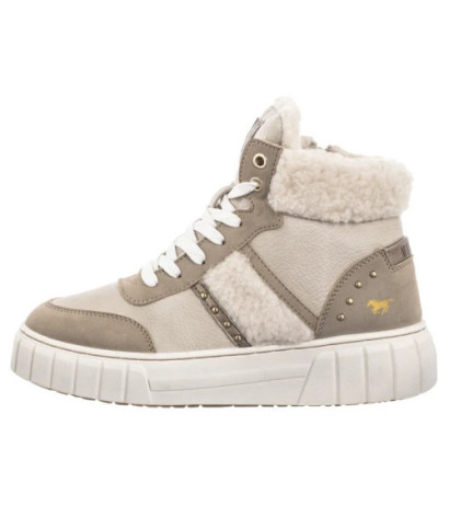 Mustang Beżowe 1446-607-4 (MU561-a) kurpes