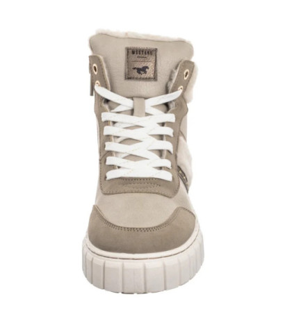 Mustang Beżowe 1446-607-4 (MU561-a) kurpes