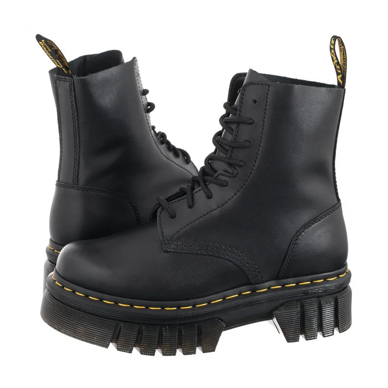 Dr. Martens Audrick 8-Eye Boot Nappa Lux Black 27149001 (DR97-a) batai