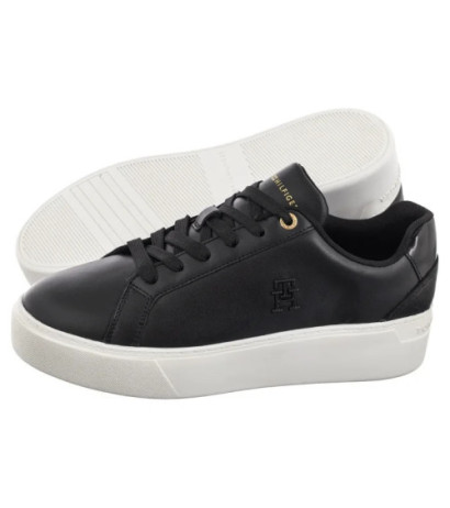 Tommy Hilfiger TH Platform Court Sneaker Black FW0FW08614 BDS (TH1220-a) sportiniai bateliai