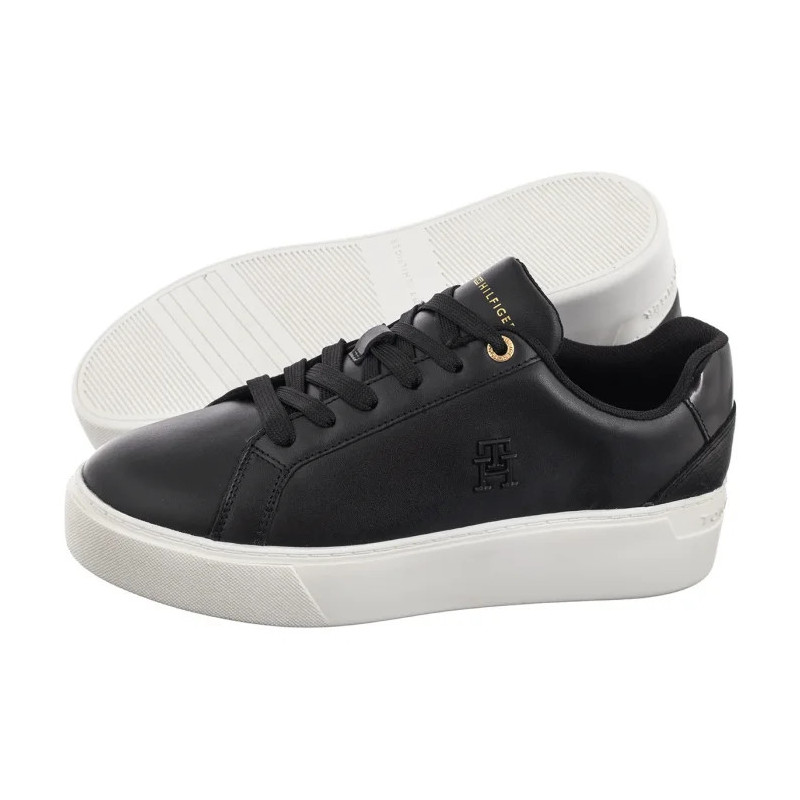 Tommy Hilfiger TH Platform Court Sneaker Black FW0FW08614 BDS (TH1220-a) sportiniai bateliai