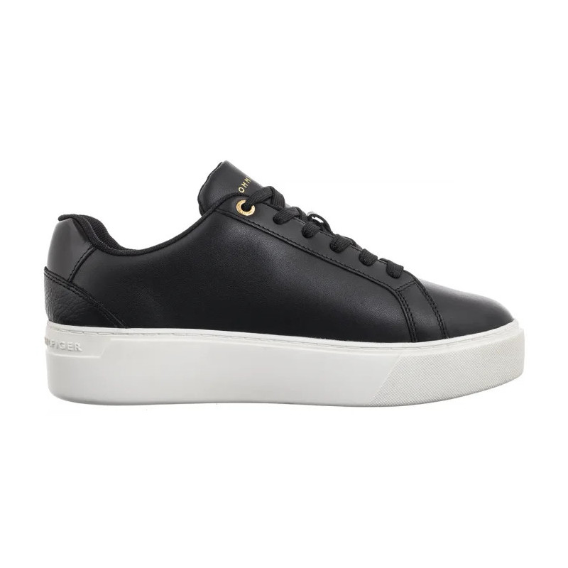 Tommy Hilfiger TH Platform Court Sneaker Black FW0FW08614 BDS (TH1220-a) sporta apavi