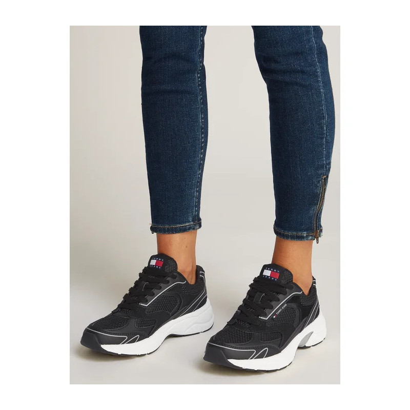 Tommy Hilfiger The Coney Black EN0EN02674 BDS (TH1221-a) sporta apavi