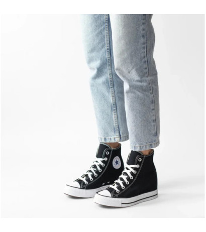 Converse CTAS Wedge Hi Black/Red/Navy A11909C (CO729-a) shoes