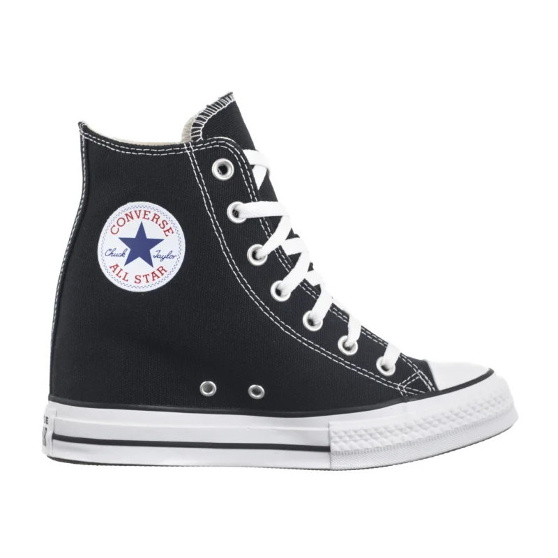Converse CTAS Wedge Hi Black/Red/Navy A11909C (CO729-a) batai