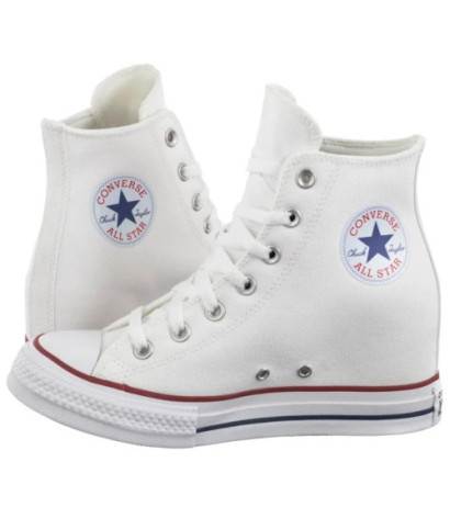 Converse CTAS Wedge Hi White/Red/Navy A11908C (CO729-b) shoes