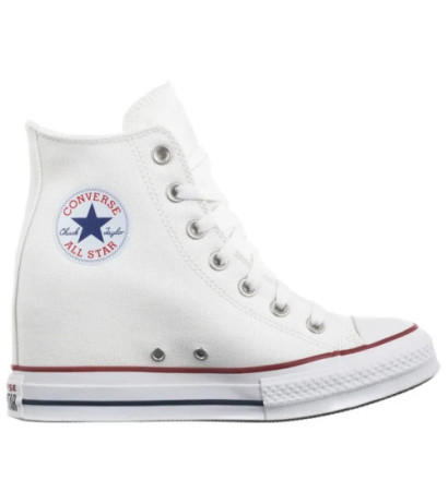 Converse CTAS Wedge Hi White/Red/Navy A11908C (CO729-b) kurpes