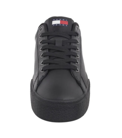 Tommy Hilfiger (New) Tjw Flatform Sneaker Black EN0EN02698 BDS (TH1228-a) kurpes