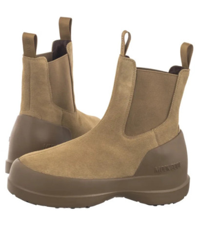 Moon Boot MB Luna Chelsea Suede Sand 2480050 L003 (MB71-b) batai