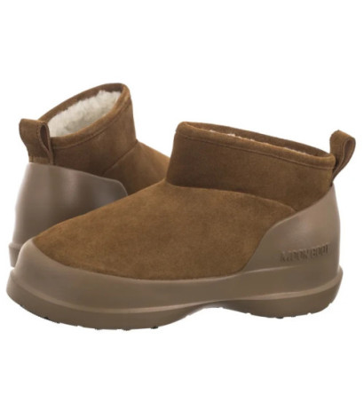 Moon Boot MB Luna Low Boot Suede Cognac 2480040 M008 (MB70-b) shoes