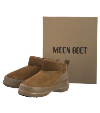 Moon Boot MB Luna Low Boot Suede Cognac 2480040 M008 (MB70-b) shoes