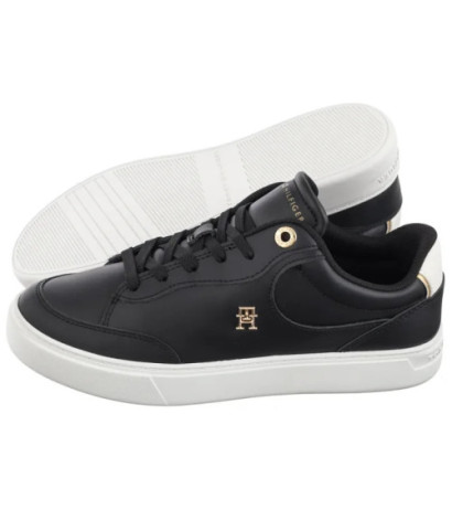 Tommy Hilfiger Essential Chic Court Sneaker Black FW0FW08322 BDS (TH1250-a) kurpes