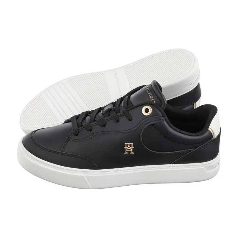 Tommy Hilfiger Essential Chic Court Sneaker Black FW0FW08322 BDS (TH1250-a) kurpes
