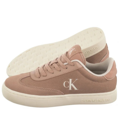 Calvin Klein Classic Cupsole Low Mix Mg Wn Tuscany/Eggshell YW0YW01636 0JX (CK609-b) shoes