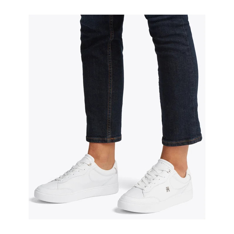 Tommy Hilfiger Essential Chic Court Sneaker White FW0FW08322 YBS (TH1250-b) batai