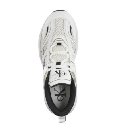 Calvin Klein Retro Tennis Mesh Ml Bright White/Black YW0YW01807 01W (CK610-a) sporta apavi