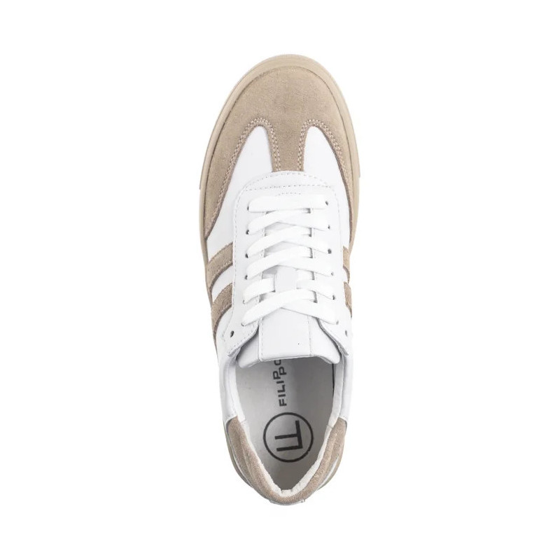 Filippo Białe/Beżowe DP6841/25 WH BE (FO139-a) sporta apavi