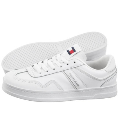 Tommy Hilfiger The Greenwich Leather White EN0EN02794 YBS  (TH1257-a) sportiniai bateliai